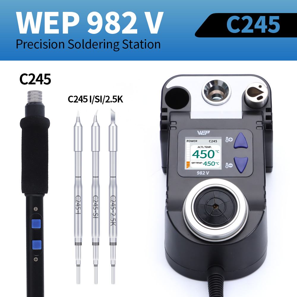 C210 Precision Soldering Station - WEP 정밀 납땜 인두 키트 C210