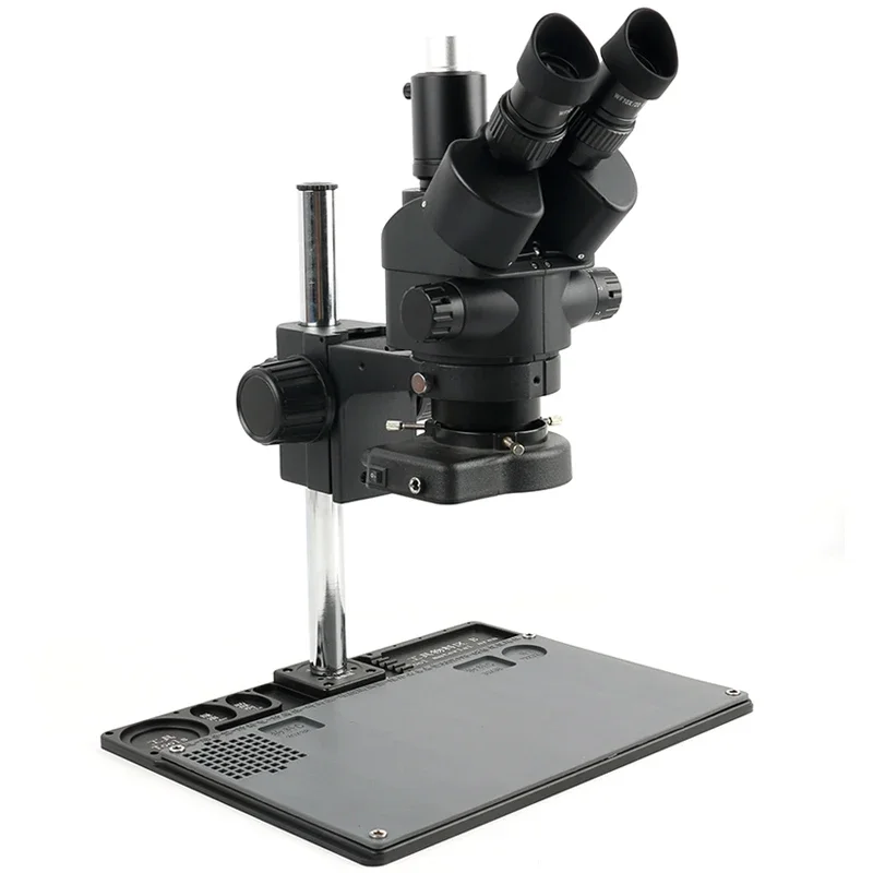 7X- 45X 줌 산업용 동시 초점 알루미늄 합금 스탠 - Trinocular Stereo Microscope 7X-45X 리뷰 및 가격