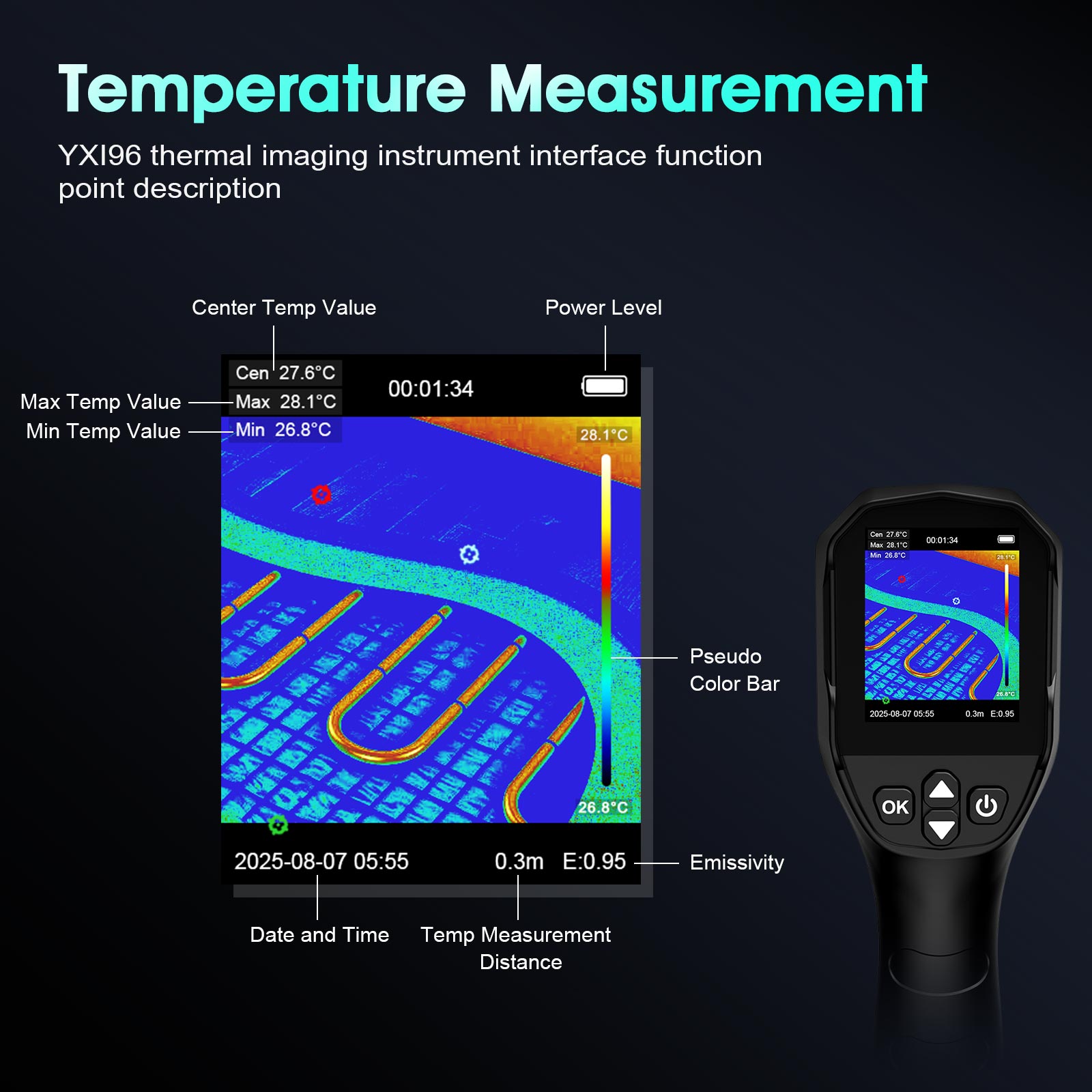 열화상 카메라 건, 적외선 온도계 이미저 240×240 - Thermal Imaging Camera Pcb Repair 리뷰 및 가격