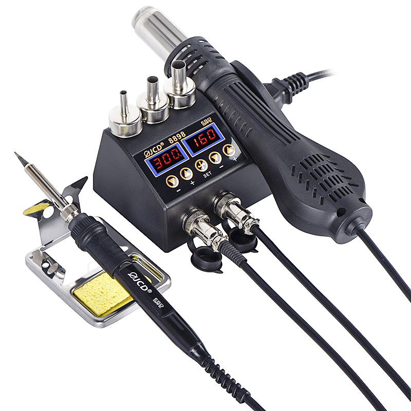 JCD 2 in 1 8898 납땜 스테이션 LED 디지 - 2 In 1 Soldering Rework Station 750W 리뷰 및 가격
