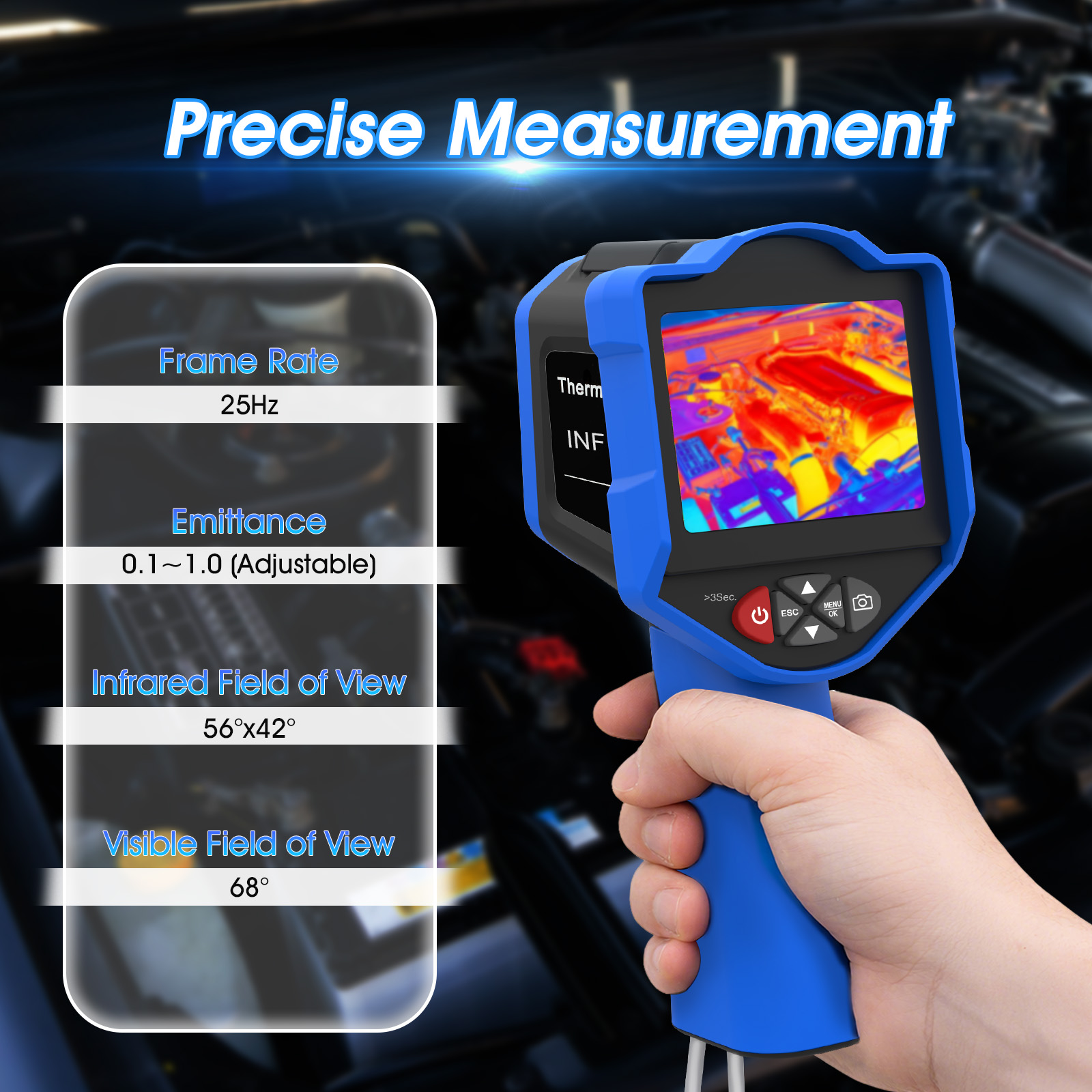 홀드피크 열화상 카메라 256x192 IR 50mK N - Thermal Imaging Camera Pcb Repair 리뷰 및 가격